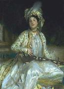 John Singer Sargent Sargent emphasized Almina Wertheimer exotic beauty in 1908 by dressing her en turquerie France oil painting artist